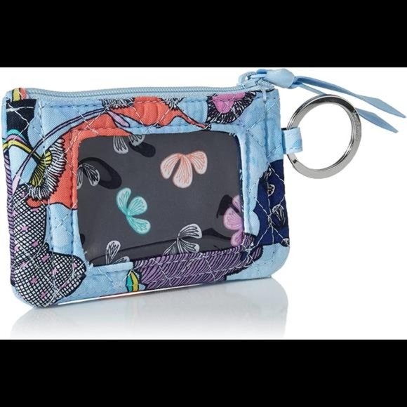 Brand New Vera Bradley Women's Cotton Zip Id Case Wallet - Picture 3 of 5